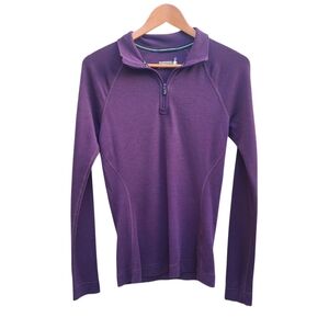 Smartwool Women’s Base Layer Top - Merino 250 Wool Active 1/4 Zip Outerwear